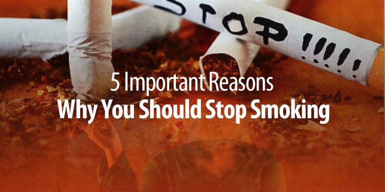 5 Great reasons why you should quit smoking
