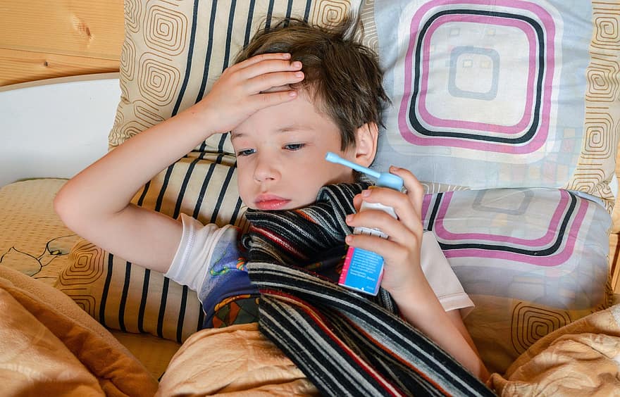 flu symptoms in kids